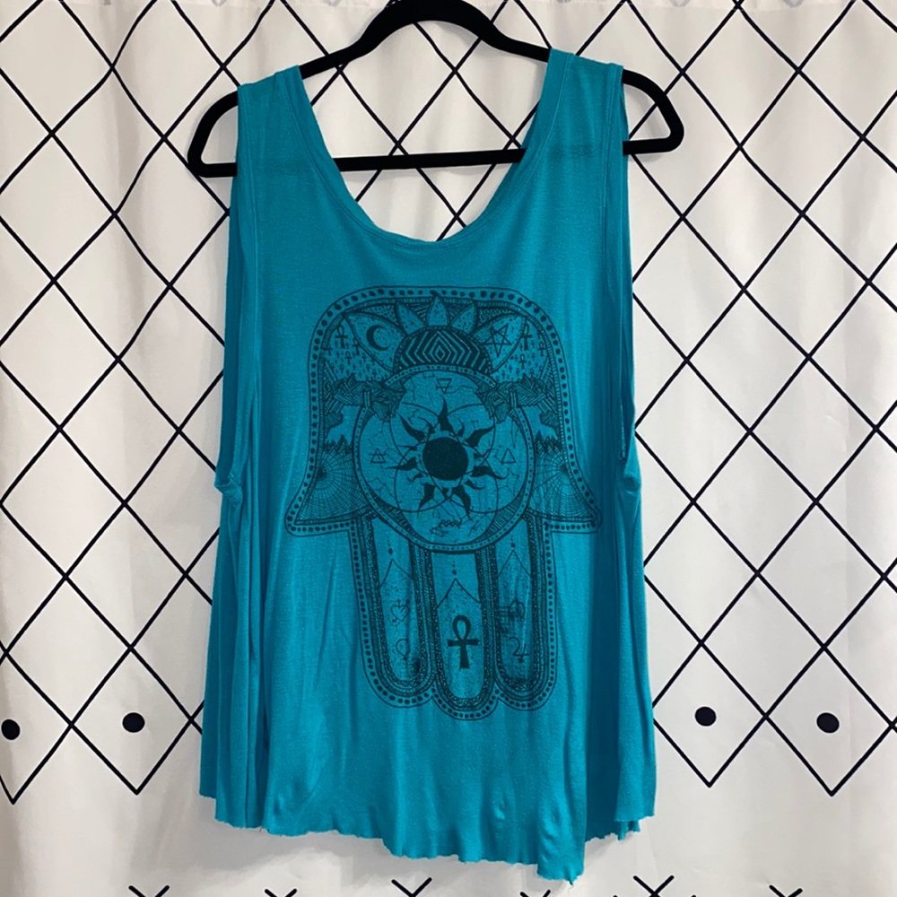 Open back shirt